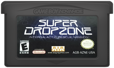 Super Dropzone: Intergalactic Rescue Mission - Cart - Front Image