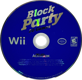 Block Party: 20 Games - Disc Image