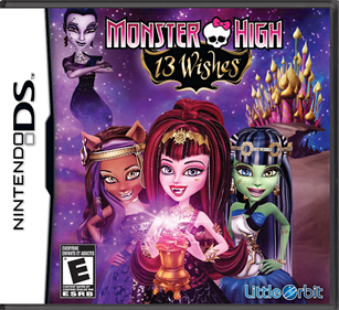 Monster High: 13 Wishes - Box - Front - Reconstructed Image
