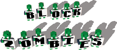 Block Zombies! - Clear Logo Image