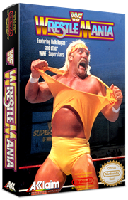 WWF WrestleMania - Box - 3D Image