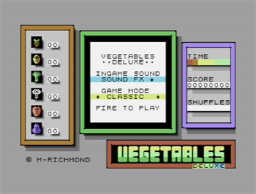 Vegetables Deluxe - Screenshot - Game Select Image