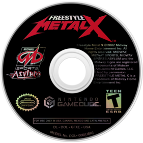 Freestyle Metal X - Disc Image
