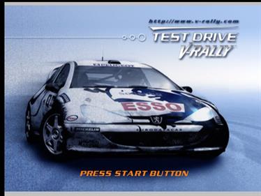 Test Drive: V-Rally - Screenshot - Game Title Image