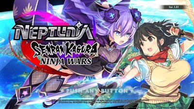 Neptunia x Senran Kagura: Ninja Wars - Screenshot - Game Title Image
