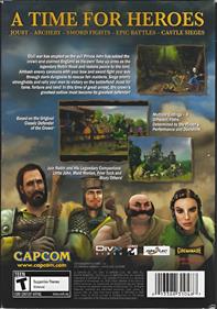 Robin Hood: Defender of the Crown - Box - Back Image