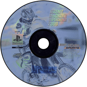 Jeremy McGrath Supercross 2000 - Disc Image