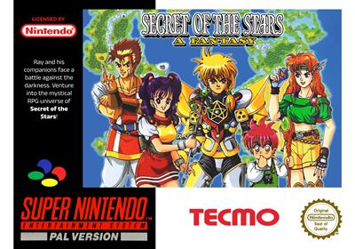 Tecmo Secret of the Stars - Box - Front Image