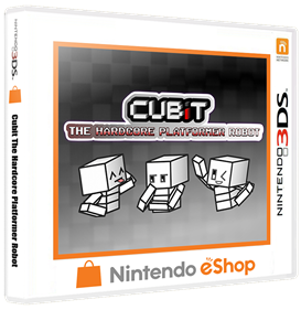 Cubit The Hardcore Platformer Robot - Box - 3D Image