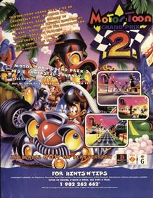 Motor Toon Grand Prix - Advertisement Flyer - Front Image