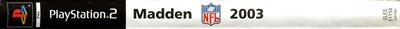 Madden NFL 2003 - Banner Image