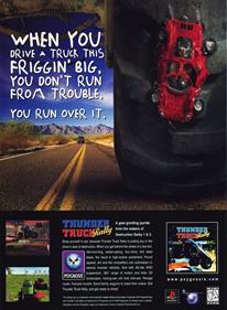 Thunder Truck Rally - Advertisement Flyer - Front Image