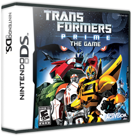 Transformers Prime: The Game - Box - 3D Image