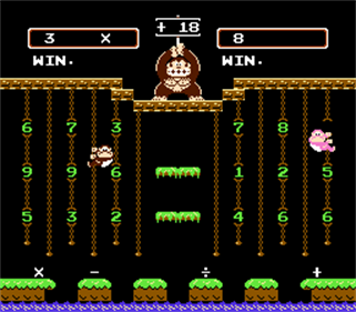 Donkey Kong Jr. Math - Screenshot - Gameplay Image