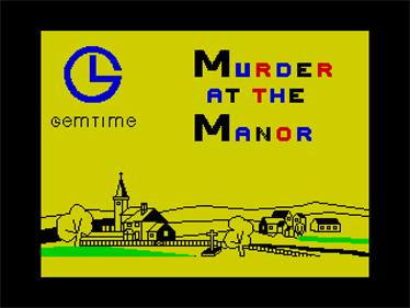 Murder at the Manor - Screenshot - Game Title Image
