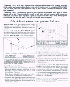 Point of Attack - Box - Back Image