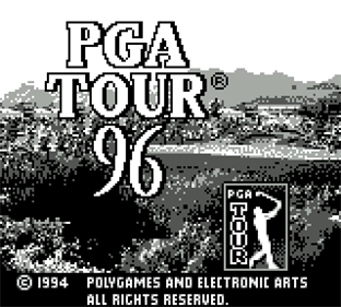 PGA Tour 96 - Screenshot - Game Title Image