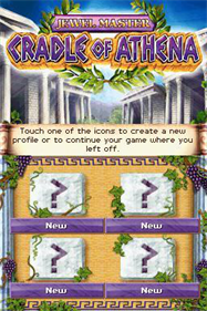 Jewel Master: Cradle of Athena - Screenshot - Game Title Image