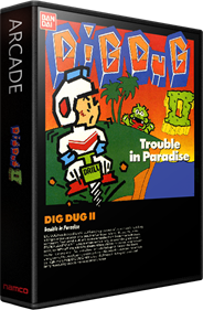 Dig Dug II - Box - 3D