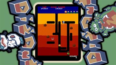 ARCADE GAME SERIES: DIG DUG - Screenshot - Gameplay Image