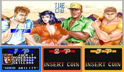 Cadillacs and Dinosaurs - Screenshot - Game Select Image