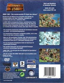 Anno 1503 - Box - Back Image