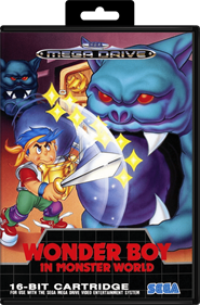 Wonder Boy in Monster World - Box - Front - Reconstructed Image
