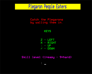 Plegaron People Eaters - Screenshot - Game Select Image