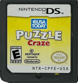 USA Today Puzzle Craze - Cart - Front Image