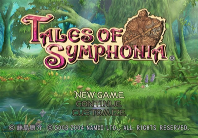 Tales of Symphonia - Screenshot - Game Title Image