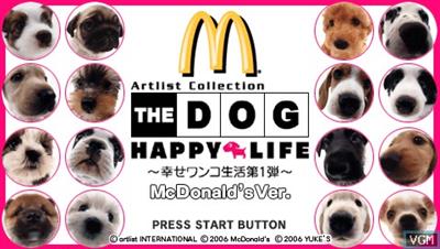 The Dog: Happy Life McDonalds ver. - Screenshot - Game Title Image