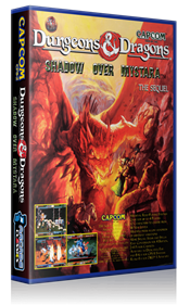 Dungeons & Dragons: Shadow Over Mystara - Box - 3D Image