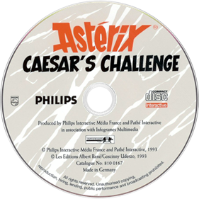 Astérix: Caesar's Challenge - Disc Image