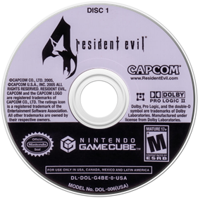 Resident Evil: 10th Anniversary Collection (Player's Choice) - Disc Image