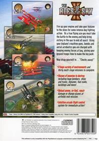 WWI: Aces of the Sky - Box - Back Image