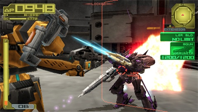 Armored Core 3: Portable - Screenshot - Gameplay Image
