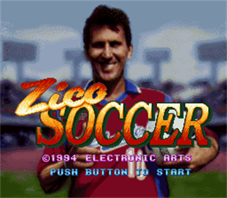 Zico Soccer - Screenshot - Game Title Image