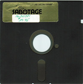 Sabotage - Disc Image