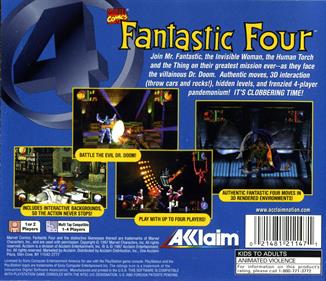 Fantastic Four - Box - Back Image