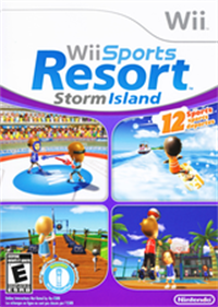 Wii Sports Resort: Storm Island - Box - Front Image