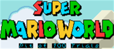 Super Mario World: The Pit of 100 Trials - Clear Logo Image