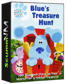 Blue's Treasure Hunt - Box - 3D Image