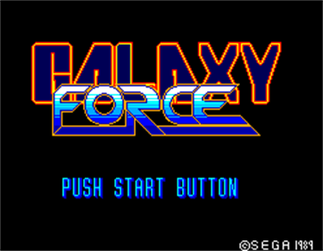 Galaxy Force - Screenshot - Game Title Image