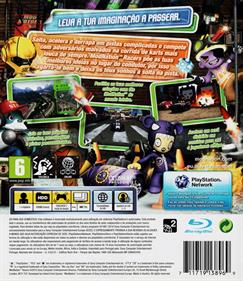 ModNation Racers - Box - Back Image