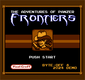 The Adventures of Panzer: Frontiers - Screenshot - Game Title Image