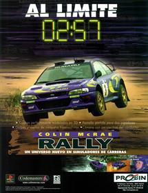 Colin McRae Rally - Advertisement Flyer - Front Image