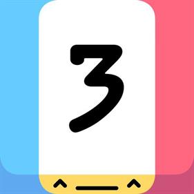 Threes! - Clear Logo Image