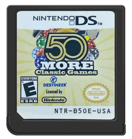 50 More Classic Games - Cart - Front Image