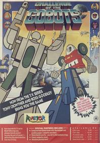 Challenge of the Gobots - Advertisement Flyer - Front Image