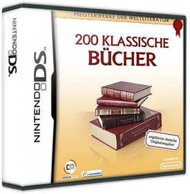 200 Klassische Buecher - Box - 3D Image